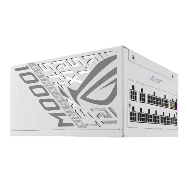 Блок питания ASUS 1000W ROG-STRIX-1000P-GAMING-WHITE (90YE00W4-B0NA00) 16 Pin (PCIe 5.0 Connector Cable Details) купить! 