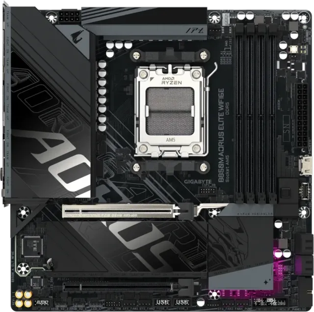 Материнская плата Gigabyte B850M AORUS ELITE WIFI6E купить! 