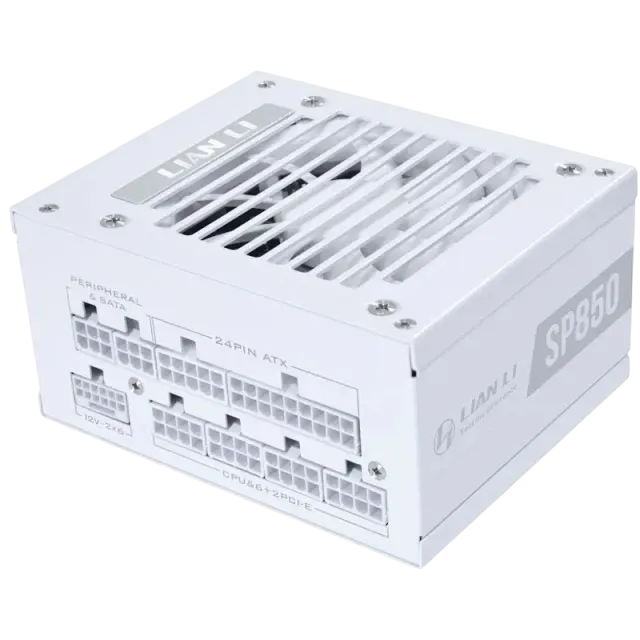 Блок питания Lian Li 850W SP850 V2 White (G9P.SP850G.W000.RU) 16 Pin (PCIe 5.0 Connector Cable Details) купить! 