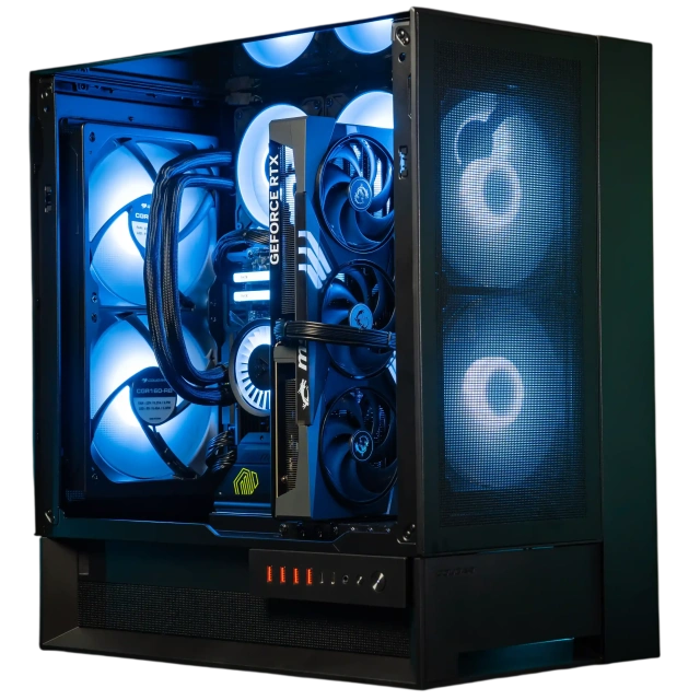 Офисный компьютер 990506 (Core i3-12100 3,3 ГГц/Intel B760/32 ГБ DDR4 3,6  ГГц/1024 ГБ SSD/Wi-Fi/650W/Cougar OmnyX черный) - купить! 
