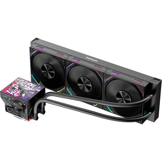 Система жидкостного охлаждения для процессора 1STPLAYER F.A.S.T. FT-360 Black (FT-360-BK) купить! 