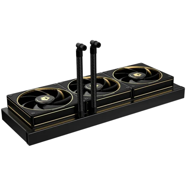 Система жидкостного охлаждения для процессора ID-COOLING DX360 GDL Black/Gold купить! 