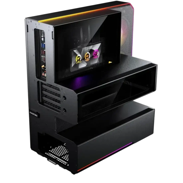 Компьютерный корпус PHANTEKS EX5 Max ARGB LCD Black (PH-EX526M_DBK01) купить! 