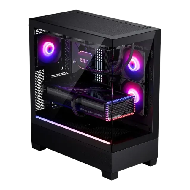 Компьютерный корпус Phanteks 523 XT View ARGB TG Black (PH-XT523V1_DBK01_RU) купить! 