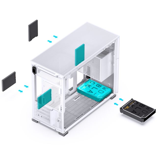 Компьютерный корпус Jonsbo D31 MESH TG White купить! 
